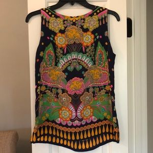 Nanette Lepore Floral Silk Top Sz 4